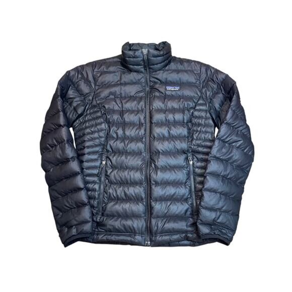 Patagonia Down Sweater Jacket BLACK Small - Picture 1 of 7